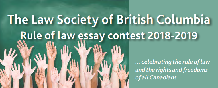 The Rule of Law Essay Contest
